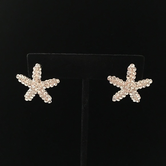 Jewelry - ♦️SOLD♦️ Starfish Earrings/Anklet Set
